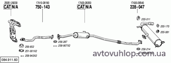 TOYOTA RAV 4 (2.0 -16V 4X4 / 08/03-10/05)