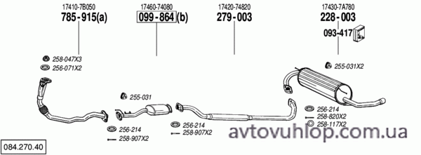 TOYOTA RAV 4 (2.0i (Funcruiser) -16V 4X4 / 04/94-05/00)