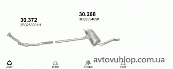 VOLKSWAGEN Passat (1.8i Turbo AWT / 2000 - 6/2005)