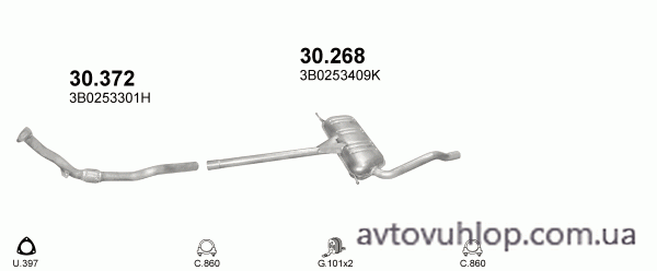 VOLKSWAGEN Passat (1.8i Turbo AWT / 2000 - 6/2005)