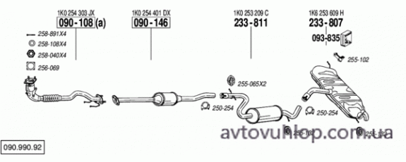 VOLKSWAGEN Golf V (1.6 FSi / 01/05-11/08)
