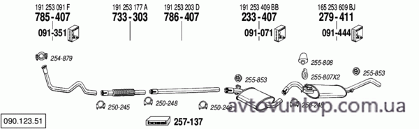 VOLKSWAGEN Jetta II (1.3 / 01/89-08/89)