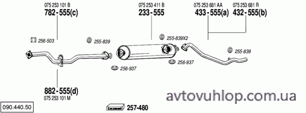 VOLKSWAGEN LT (28,31,35,40,45,50 2.4 Turbo Diesel / 08/86-08/92)
