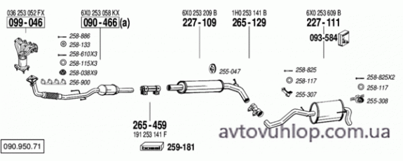 VOLKSWAGEN Lupo (1.4i -16V / 05/02-08/05)