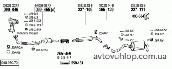 VOLKSWAGEN Lupo (1.4i -16V / 05/99-04/02)