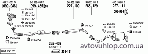 VOLKSWAGEN Lupo (1.4i -16V / 05/99-04/02)