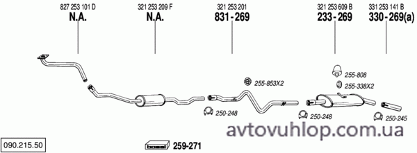 VOLKSWAGEN Passat (1.6 Diesel / 08/80-07/88)