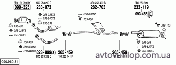 VOLKSWAGEN Passat (1.6i / 07/99-09/00)