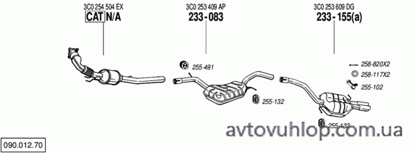 VOLKSWAGEN Passat (1.8 FSi / 05/07-11/10)