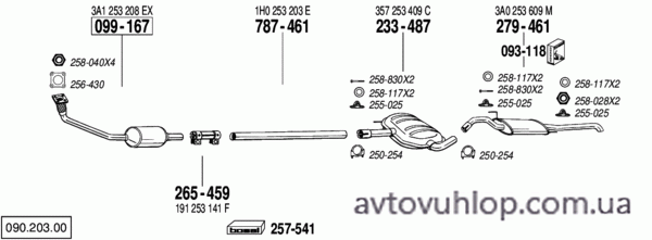 VOLKSWAGEN Passat (1.8i / 05/95-12/96)