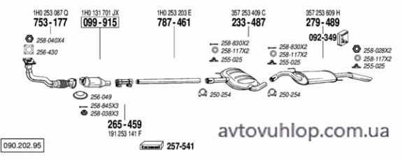 VOLKSWAGEN Passat (1.8i / 08/91-09/93)