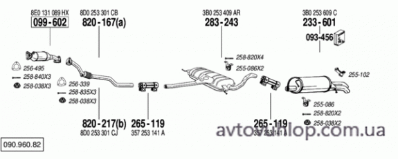 VOLKSWAGEN Passat (1.8i Turbo / 10/00-06/05)