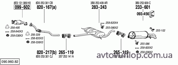 VOLKSWAGEN Passat (1.8i Turbo / 10/00-06/05)