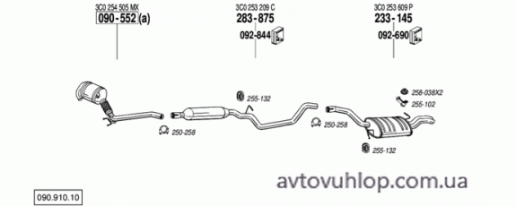 VOLKSWAGEN Passat (1.9 TDi Turbo Diesel / 03/05-11/08)