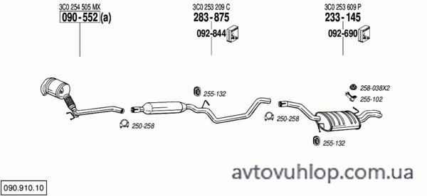 VOLKSWAGEN Passat (1.9 TDi Turbo Diesel / 03/05-11/08)