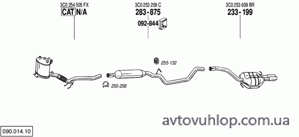VOLKSWAGEN Passat (2.0 TDi Turbo Diesel / 05/07-11/10)