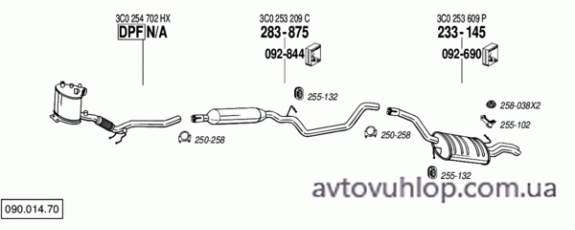 VOLKSWAGEN Passat (2.0 TDi Turbo Diesel / 05/07-11/10)