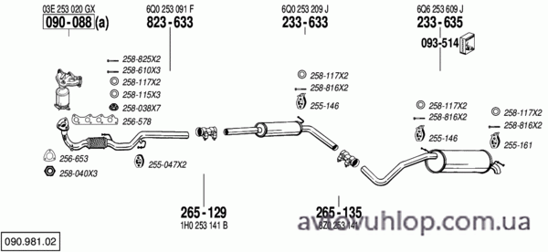VOLKSWAGEN Polo (1.2i / 11/01-07/02)