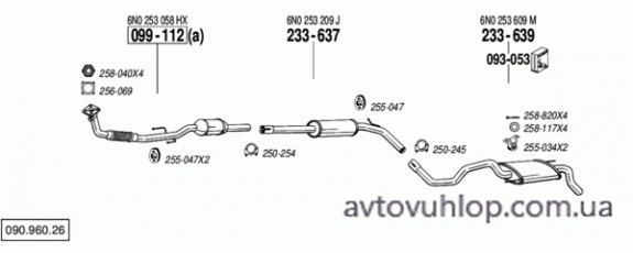 VOLKSWAGEN Polo (1.4i -16V / 10/99-10/01)