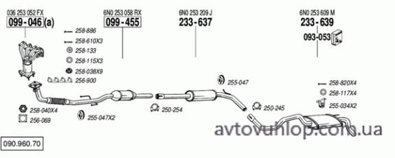 VOLKSWAGEN Polo (1.4i -16V / 10/99-10/01)