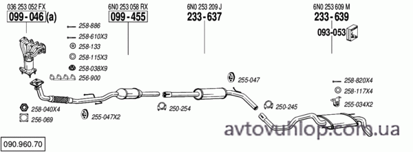 VOLKSWAGEN Polo (1.4i -16V / 10/99-10/01)