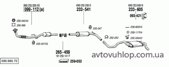 VOLKSWAGEN Polo (1.4i -16V / 10/99-10/01)