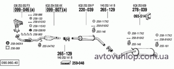 VOLKSWAGEN Polo (1.4i -16V / 11/01-04/03)