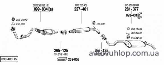 VOLKSWAGEN Polo (1.4i Classic / 05/97-09/99)