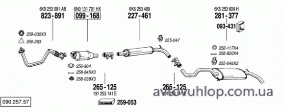 VOLKSWAGEN Polo (1.4i Classic / 12/95-05/97)
