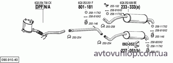 VOLKSWAGEN Polo (1.4 TDi Turbo Diesel / 05/06-11/09)
