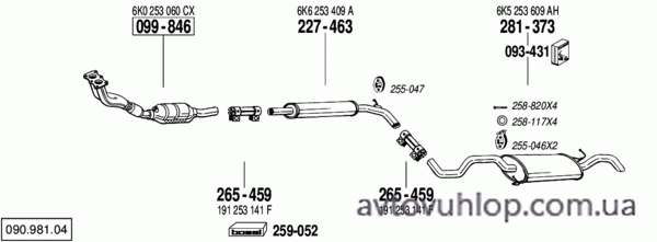 VOLKSWAGEN Polo (1.6i Classic / 03/00-09/01)