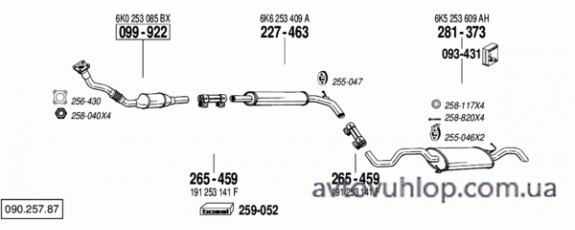 VOLKSWAGEN Polo (1.6i Classic / 11/95-09/97)