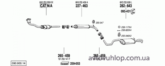 VOLKSWAGEN Polo (1.7 SDi Classic Diesel / 11/97-09/99)