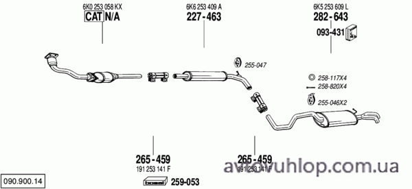 VOLKSWAGEN Polo (1.7 SDi Classic Diesel / 11/97-09/99)