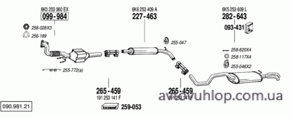 VOLKSWAGEN Polo (1.9 TDi Classic  Turbo Diesel / 10/99-09/01)