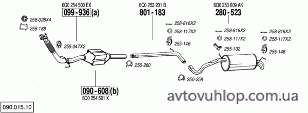 VOLKSWAGEN Polo (1.9 TDi Turbo Diesel / 11/03-11/09)