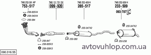VOLKSWAGEN Sharan (2.0i / 09/95-11/95)