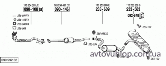 VOLKSWAGEN Touran (1.6 FSi / 01/05-01/07)