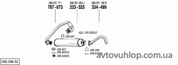 VOLKSWAGEN Transporter III (1.6 Turbo Diesel / 08/89-07/92)