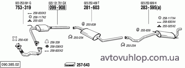 VOLKSWAGEN Transporter IV (2.5 Syncro 4X4 / 11/92-12/95)