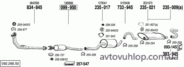 VOLVO 940 (2.0i / 06/90-95)