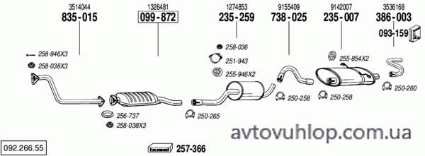 VOLVO 940 (2.0i Turbo / 09/90-08/93)