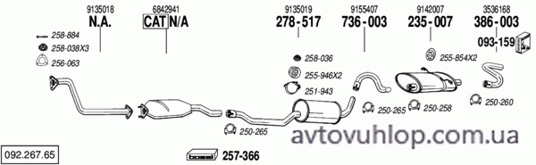 VOLVO 940 (2.4 Turbo Intercooler Diesel / 10/92-97)