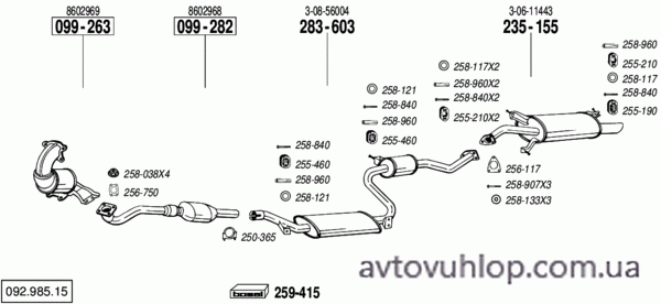 VOLVO S40 (1.9 Turbo Diesel / 01-04)