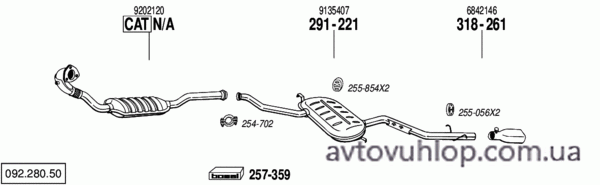 VOLVO S70 (2.0i Turbo / 09/96-00)