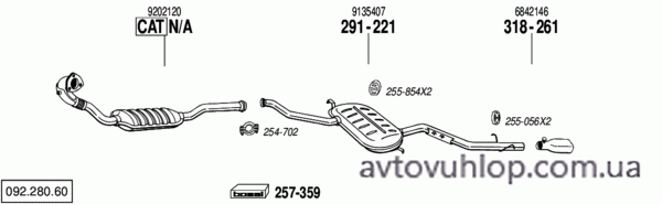 VOLVO S70 (2.3i T-5 Turbo / 09/96-00)