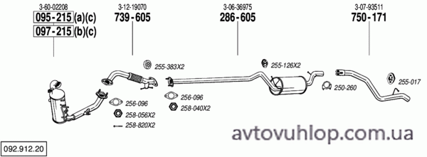 VOLVO V50 (1.6 TD Turbo-16V Diesel / 11/04-03/12)