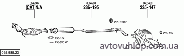 VOLVO V70 (2.4i Turbo / 01/03-09/04)