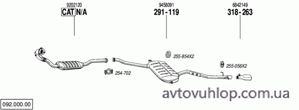 VOLVO V70 (2.4i Turbo / 97-09/00)